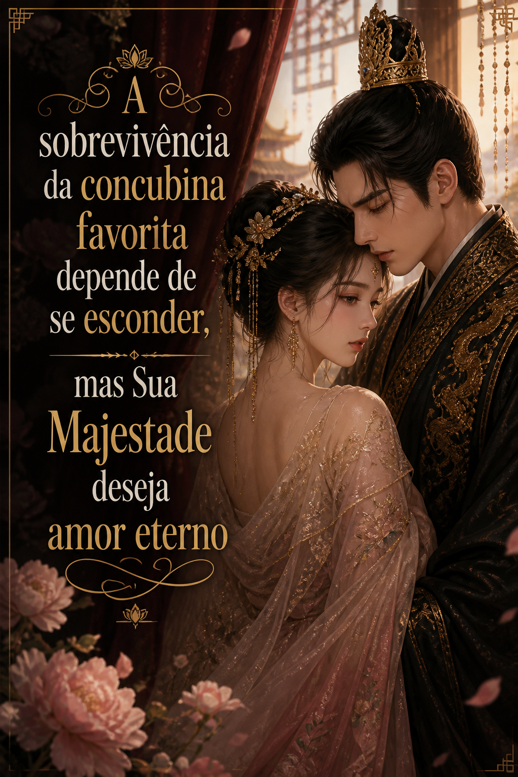 A sobrevivência da concubina favorita depende de se esconder, mas Sua Majestade deseja amor eterno