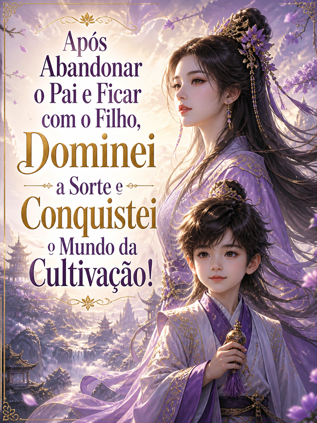 Após Abandonar o Pai e Ficar com o Filho, Dominei a Sorte e Conquistei o Mundo da Cultivação!