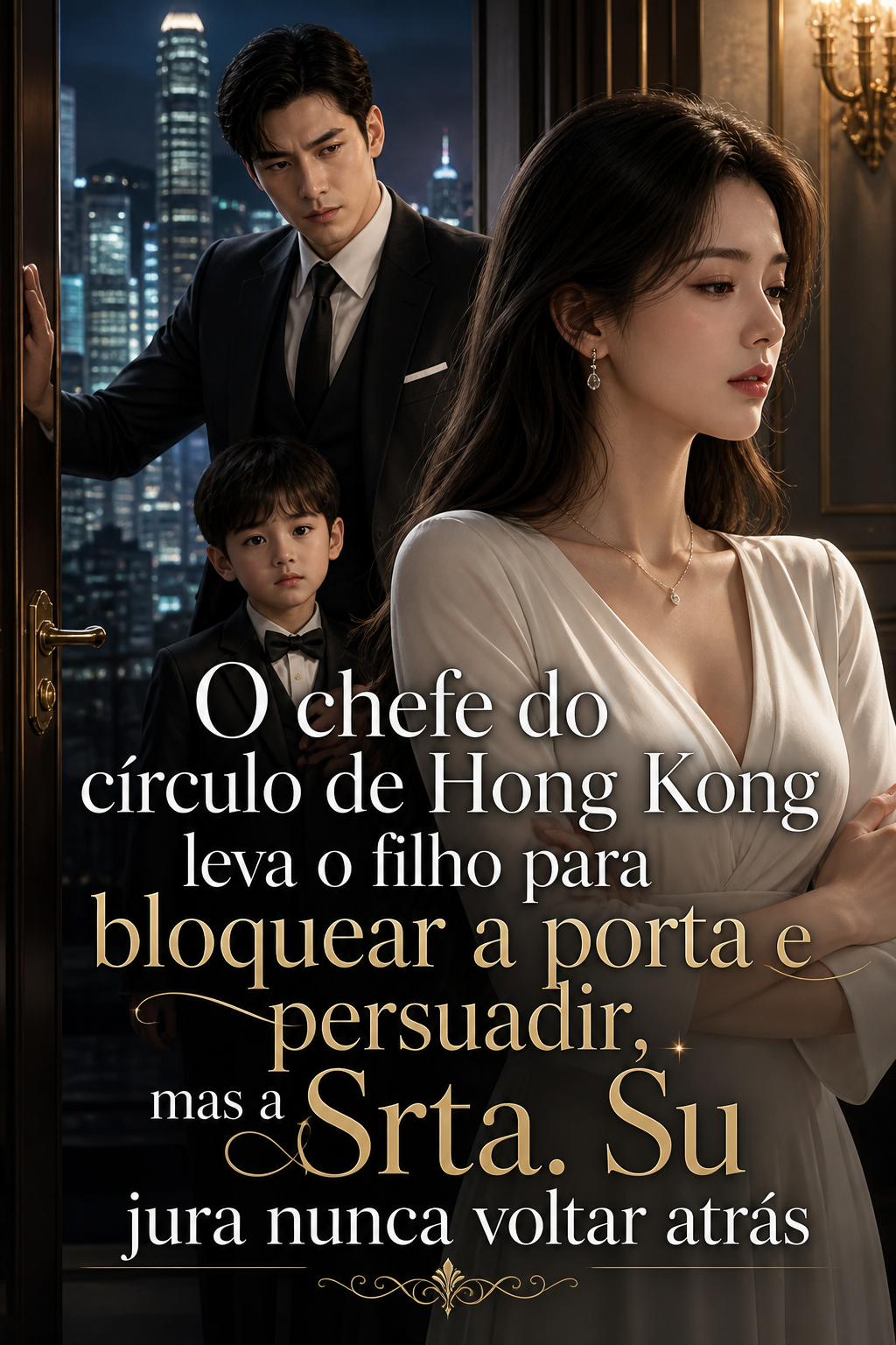 O chefe do círculo de Hong Kong leva o filho para bloquear a porta e persuadir, mas a Srta. Su jura nunca voltar atrás