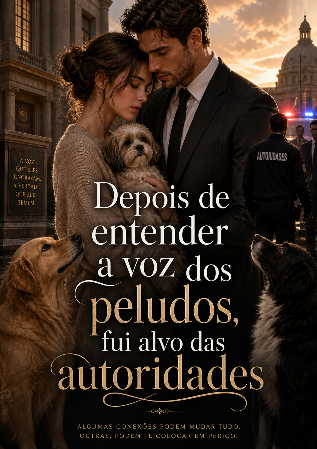 Depois de entender a voz dos peludos, fui alvo das autoridades