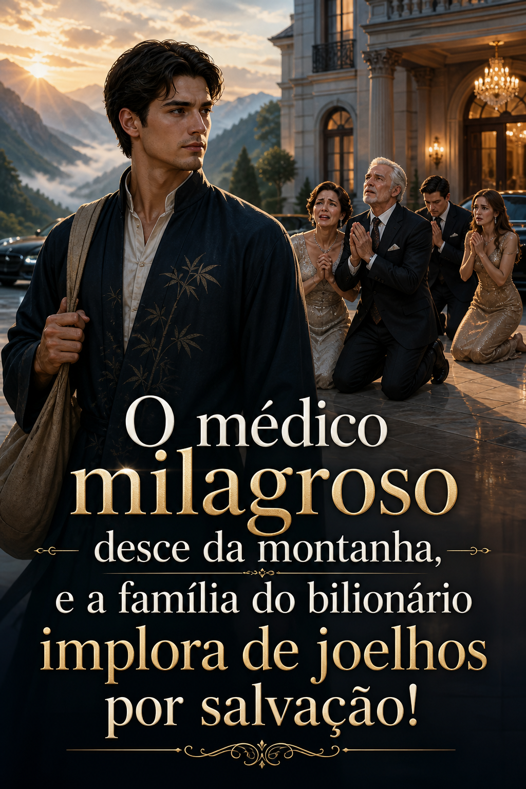 O médico milagroso desce da montanha, e a família do bilionário implora de joelhos por salvação!